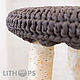 Табурет "Березка". Табуреты. Lithops. Интернет-магазин Ярмарка Мастеров.  Фото №2