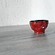 Пиала керамическая ручной работы Красное и Черное. Пиалы. Артель 'Красота!' (x-ceramics). Ярмарка Мастеров.  Фото №4