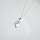 Серебряное колье Amor Fati. Колье. Jam Jewelry. Ярмарка Мастеров.  Фото №4
