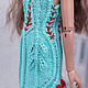 Вязаное платье для Минифи 1/4 BJD. Одежда для кукол. ToyFairyTale. Ярмарка Мастеров.  Фото №13