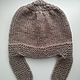 Knitted cap with long ears 56-58 cm, Caps, Vilnius,  Фото №1