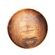 Wooden deep plate Siberian Cedar 220 mm. T105. Plates. ART OF SIBERIA. My Livemaster. Фото №4