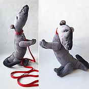 Куклы и игрушки handmade. Livemaster - original item Teddy rat Lariska. Handmade.
