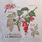 Set of 6 napkins with embroidery 