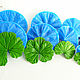 'GERANIUM LEAF' SILICONE MOLD (WEINER). Molds for making flowers. Mozza-Flowers. Online shopping on My Livemaster.  Фото №2