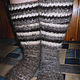Order Women's knitted knee socks. Warm Yarn. Livemaster. . Knee Фото №3