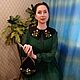 Воротнички  Комплект сумочка и воротник "Земляника". Воротнички. Пономарева Светлана. Ярмарка Мастеров.  Фото №6