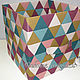 Короб для хранения "Треугольники". Короб. Удобные штучки -органайзеры (Оксана). Ярмарка Мастеров.  Фото №5