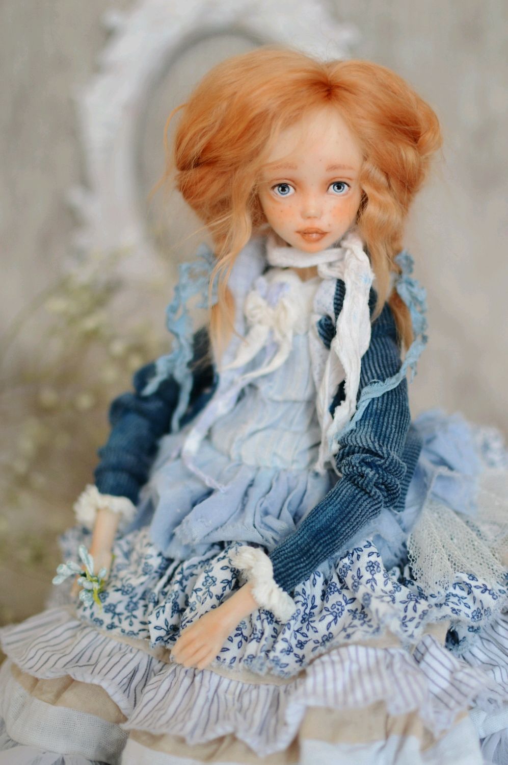 "Yeseniya" Collectible doll, Boudoir doll, Ekaterinburg,  Фото №1