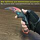 Нож сувенирный Karambit 1-12 Knife CS:GO Standoff из дерева. Сувенирное оружие. Tvoi-modeli. Интернет-магазин Ярмарка Мастеров.  Фото №2