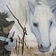 Часы "Лошадка и ёжик". Часы классические. Asya Nikitina. Интернет-магазин Ярмарка Мастеров.  Фото №2
