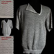 Мужская одежда handmade. Livemaster - original item 100%Linen T-Shirt 