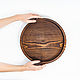 Wooden serving tray (dish) 330 mm. WS6. Trays. ART OF SIBERIA. My Livemaster. Фото №4