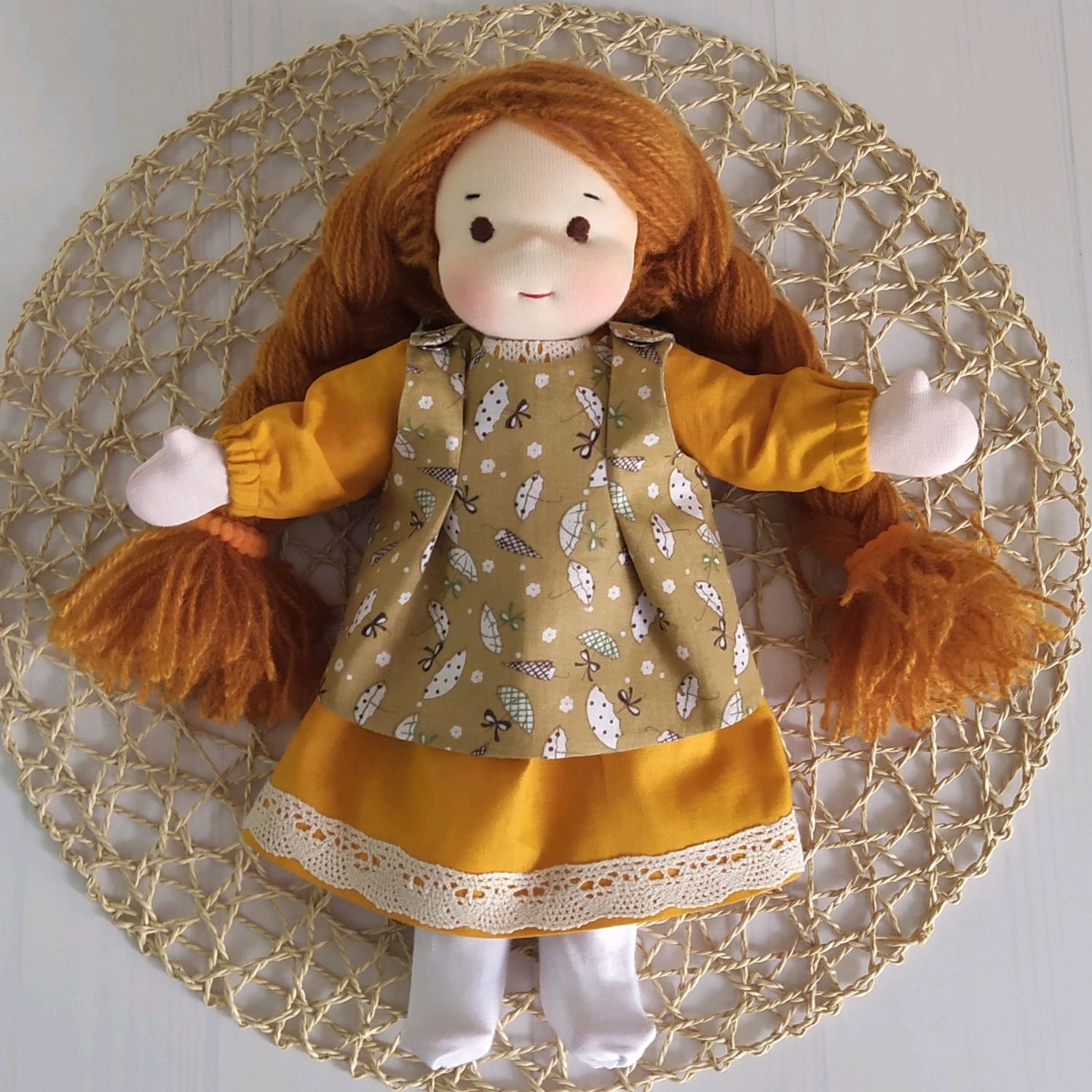 Онлайн-курс по созданию вальдорфской куклы 38-40 см. Начало 9 января 2023 года