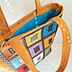 Shopper Hundertwasser's house, women's large bright bag, 251. Shopper. a-vesta. My Livemaster. Фото №5