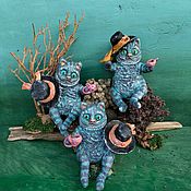 Сувениры и подарки handmade. Livemaster - original item Christmas decorations: Cheshire Cat. Handmade.