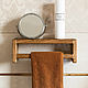 Bathroom shelf, 30 cm/Free delivery by agreement. Shelves. Foksvudrus. My Livemaster. Фото №4