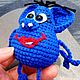 "Микроб Ушастик" - схема с описанием вязания игрушки-брелока. Схемы вязания. 'Нить Успеха' Ланы Ульяновой. Ярмарка Мастеров.  Фото №11