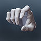 Мужские руки БЖД куклы 3D модель для 3D печати STL. 3D-печать. Bragina Natalia. Интернет-магазин Ярмарка Мастеров.  Фото №2