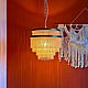 Люстра из бахромы. Люстры. Zaf macrame. Дизайнерский свет. Ярмарка Мастеров.  Фото №4