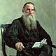 Русский художник Илья Ефимович Репин
Портрет писателя Л.Н.Толстого. 1887