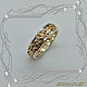 Ring 'Olive branch' gold 585, silver 925. Rings. MaksimJewelryStudio. Online shopping on My Livemaster.  Фото №2