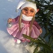 Куклы и игрушки handmade. Livemaster - original item Christmas elf. Handmade.