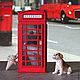 Заказать Английская телефонная будка  The London time collection. Cчастная галерея. Ярмарка Мастеров. . Мебель для кукол Фото №3