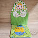 Calentador en la Tetera Matryoshka,, olenka ' guante. Potholders. Naughty FancyWork (applique4you). Интернет-магазин Ярмарка Мастеров.  Фото №2