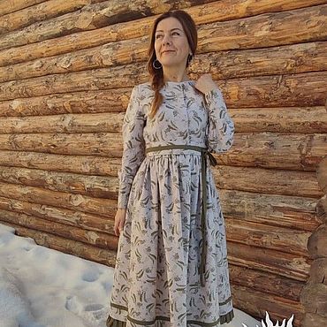 Одежда ручной работы. Ярмарка Мастеров - ручная работа Платье "Барышня". Handmade.