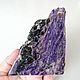 Charoite: una muestra de colección. Stones. Stones Gems. Online shopping on My Livemaster.  Фото №2