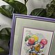 Picture cross stitch mouse with balloons cross Stitch. Pictures. sweet-home11. Online shopping on My Livemaster.  Фото №2