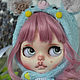 Кукла Блайз ( Blythe ) кастом  " Vicky  ", Кукла Кастом, Вельск,  Фото №1