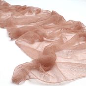 Bactus scarf made of cotton and silk