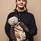 Мишка Тедди панда для обнимашек. Мишки Тедди. Ирина (Family bear). Интернет-магазин Ярмарка Мастеров.  Фото №2