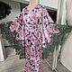 Будуарное платье "Розовый Сад". Платья. DRESSART Модный Дом Анны Ивановой (dressartcouture). Ярмарка Мастеров.  Фото №7