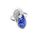 Ring "Azure" from 925 silver with lapis lazuli, Rings, Moscow,  Фото №1