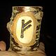 Money Magnet Candlestick Rune Fehu. Money magnet. magics-cave. Online shopping on My Livemaster.  Фото №2