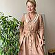 Заказать Платье Дона из плотного льна. Simply Wear by Di (Prokhorova Diana). Ярмарка Мастеров. . Платья Фото №3