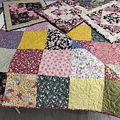 Для дома и интерьера handmade. Livemaster - original item Set of patchwork bedspread and three pillows. Handmade.