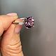 Продано! 17. Кольцо шпинель натуральная 3.40 ct. Кольца. Елена. Ярмарка Мастеров.  Фото №5