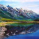  Mountain landscape. Original. Pastel. Pictures. Valeria Akulova ART. Online shopping on My Livemaster.  Фото №2