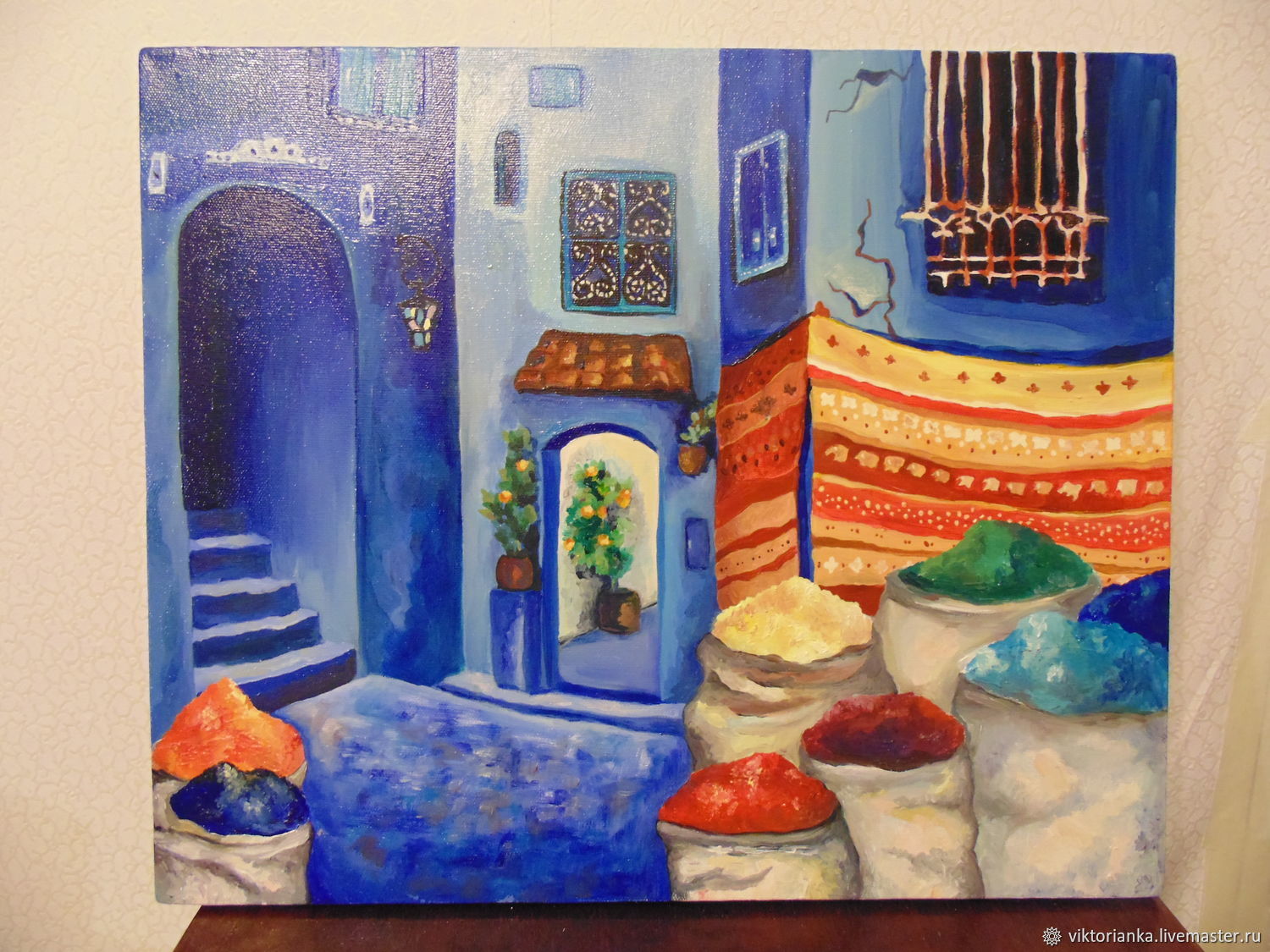 Марокко Картина маслом 50х60 см