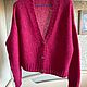 Кардиган мохер. Кардиганы. n.mironova_knitwear. Ярмарка Мастеров.  Фото №4