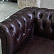 Трехместный диван dark lily 3 seats. Диваны. Old Loft. Ярмарка Мастеров.  Фото №4