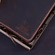 Портмоне Лонгер Crazy Horse Chocolate. Портмоне. Tswetkov-accessories. Интернет-магазин Ярмарка Мастеров.  Фото №2