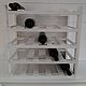 Wine rack for 25 bottles in white, Shelving, Moscow,  Фото №1