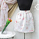  Women's apron apron Roses in a haze, Gifts for March 8, Moscow,  Фото №1