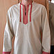 Men's shirt in Slavic, Russian style. People\\\'s shirts. Kupava - ethno/boho. Online shopping on My Livemaster.  Фото №2