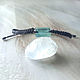 Necklace with aquamarines. Braided bracelet. Zabaykalye-gem. My Livemaster. Фото №4